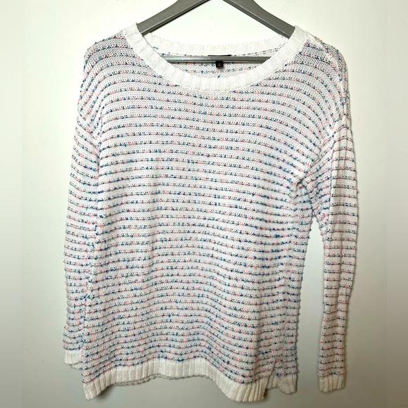 Talbots Petite Multicolored Oversized Knit Sweater, Size Petite P (Small) 🤍 - Picture 6 of 14